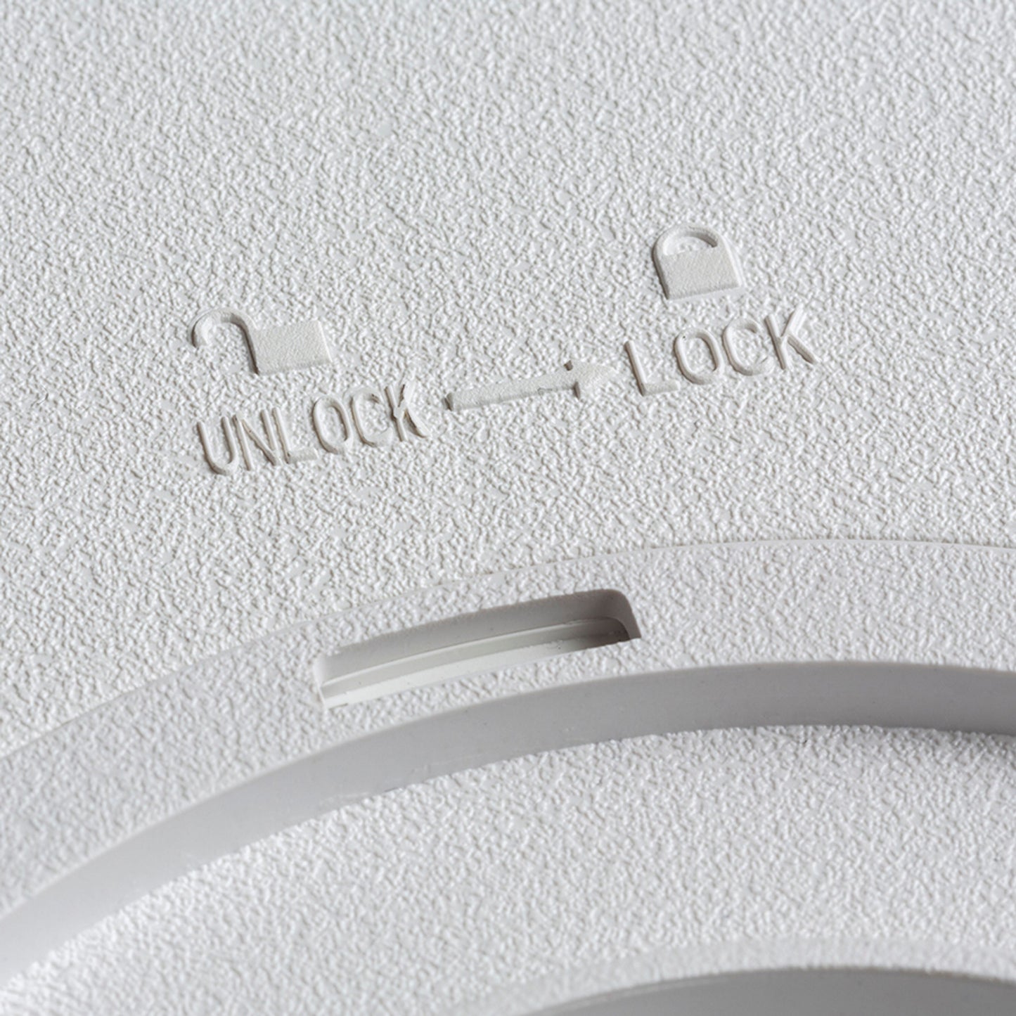 RENDL surface mounted lamp LANA 23 surface mounted white plastic 230V LED 18W 3000K 4000K 6000K R14301 7