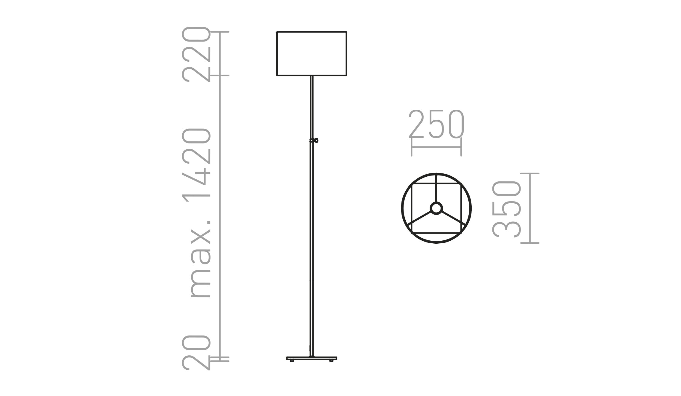 EDIKA FLOOR - Product sketch