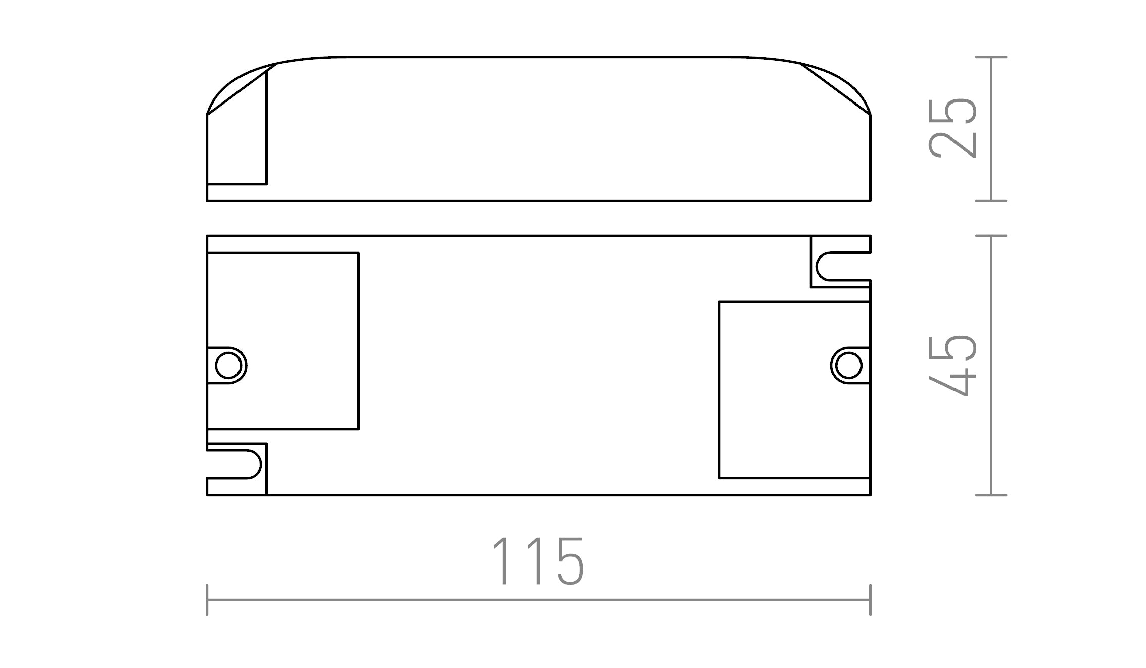 DRIVER 500mA - Schéma produktu