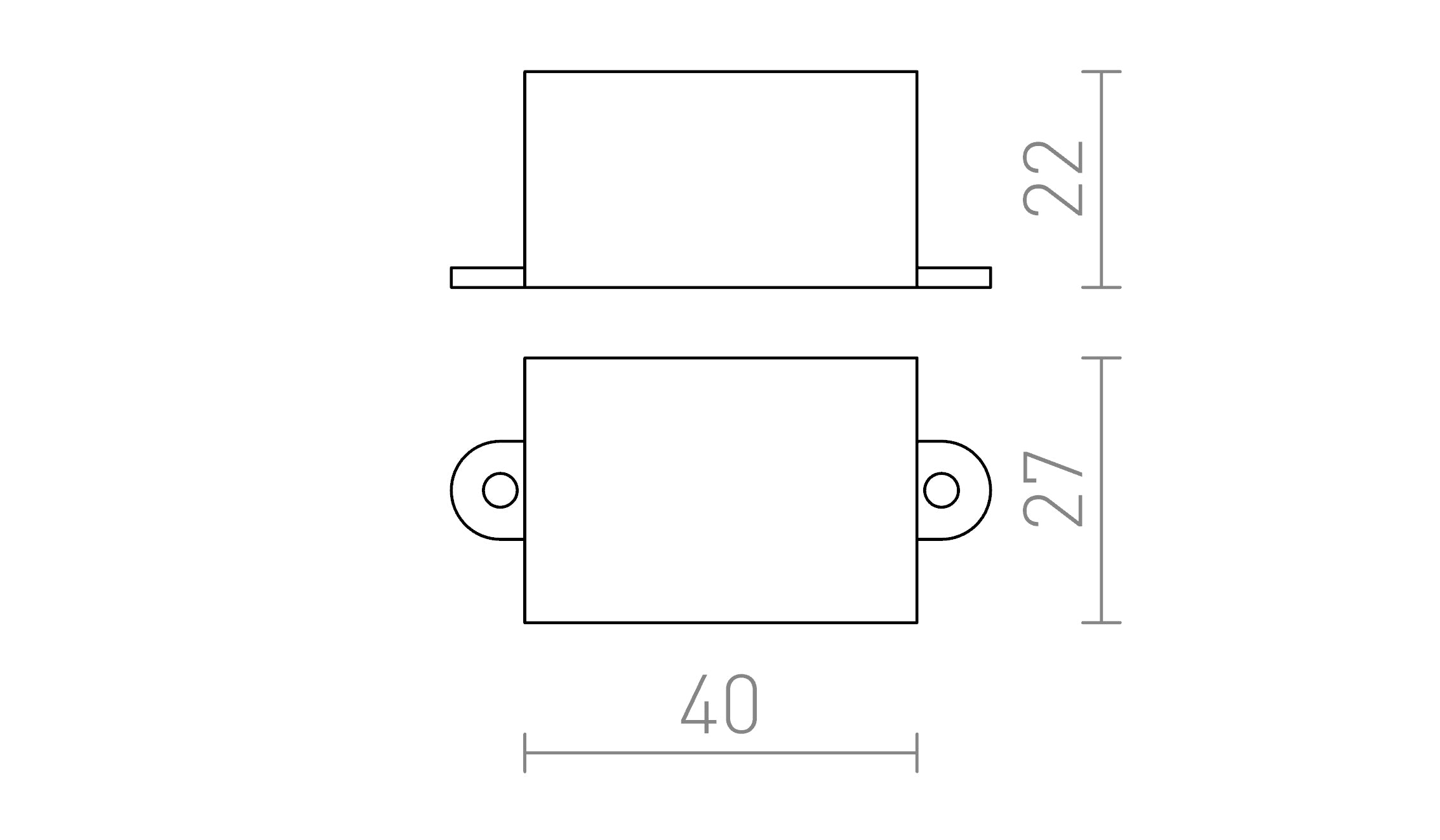 DRIVER 350mA LED 1-3W - Schéma produktu