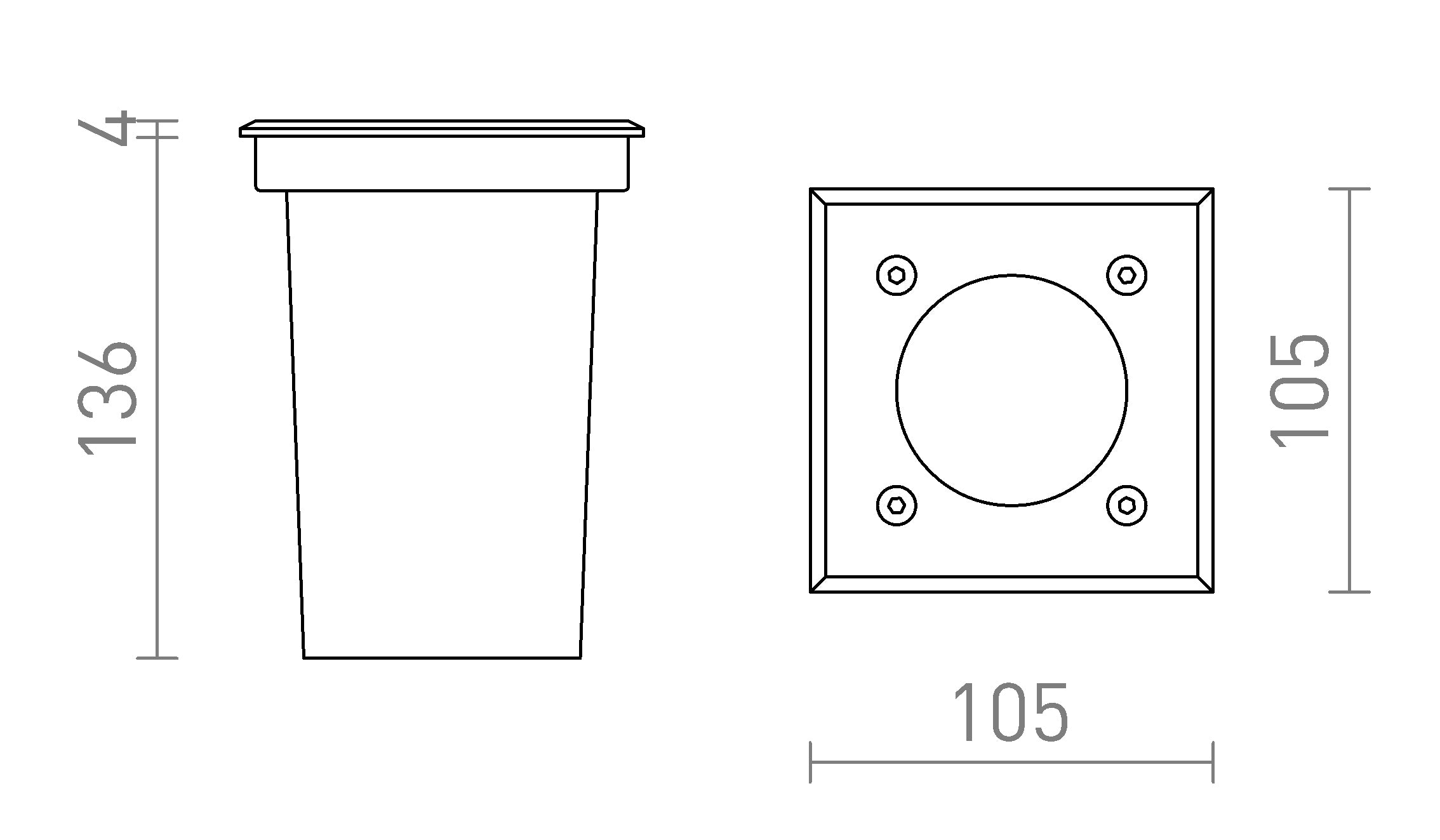 ORBU SQ 10 - Schéma produktu
