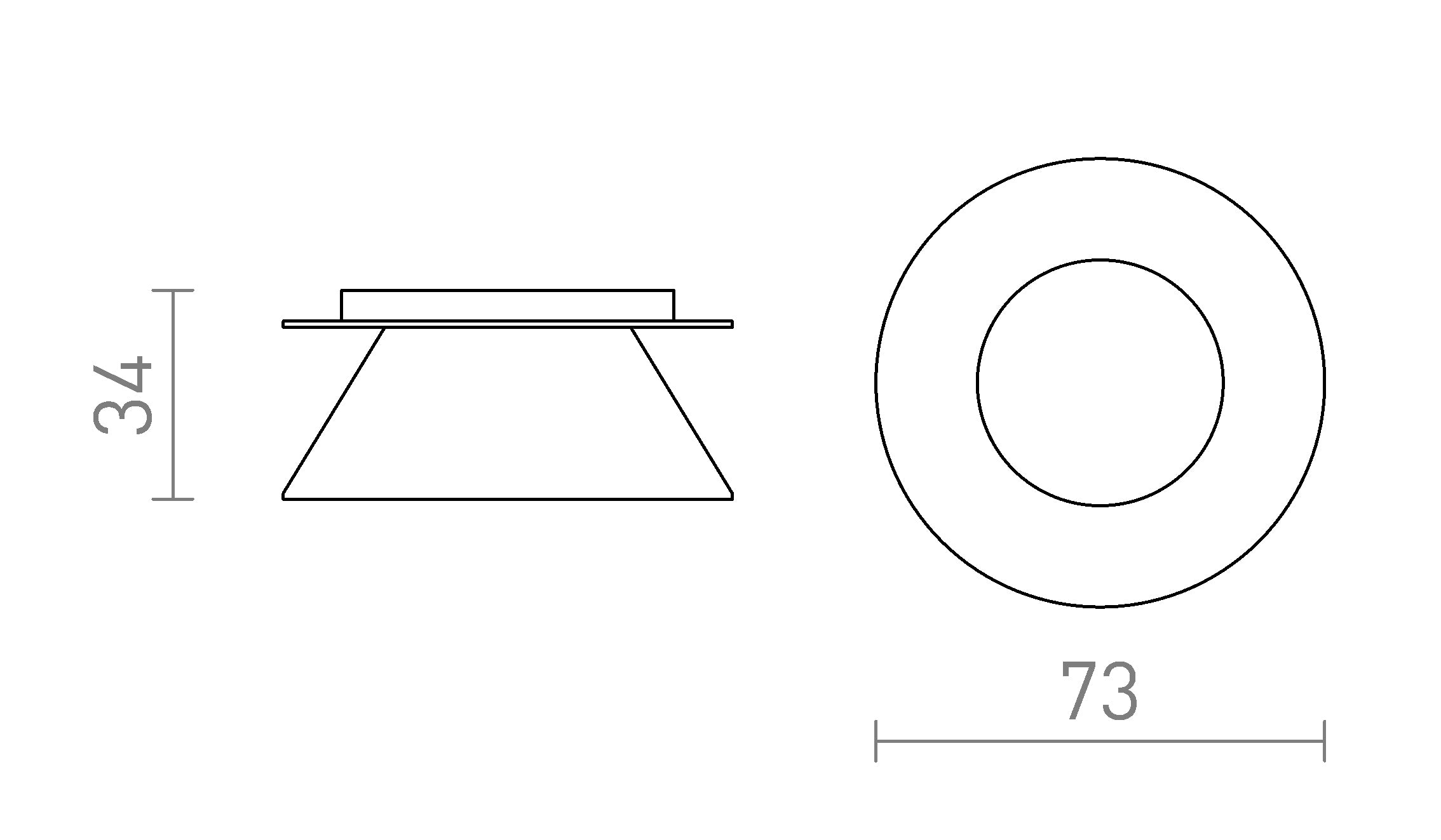 CANTO DECORATIVE TRIM - Product sketch