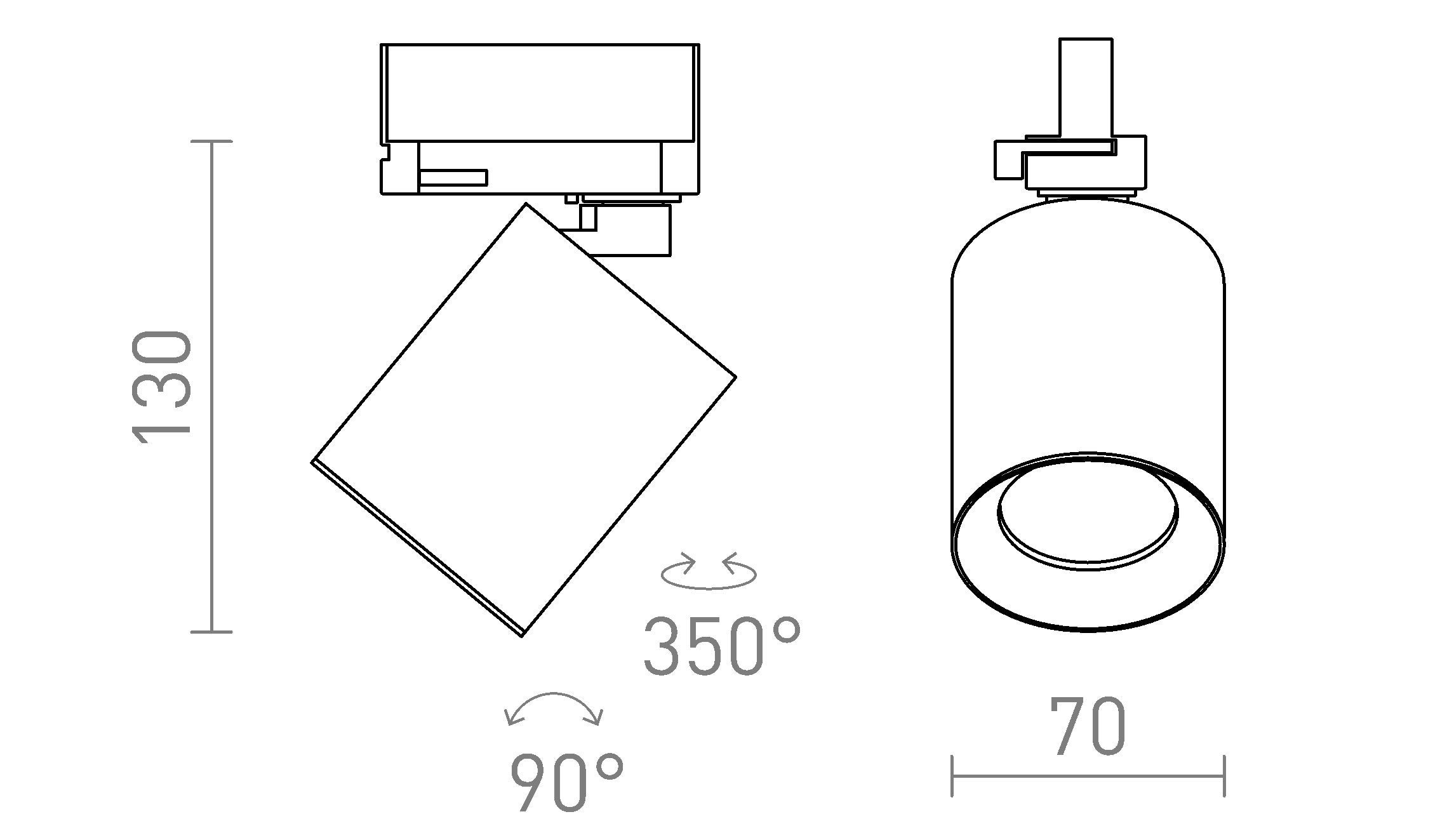 DARIO FOR 3-CIRCUIT TRACKS - Product sketch