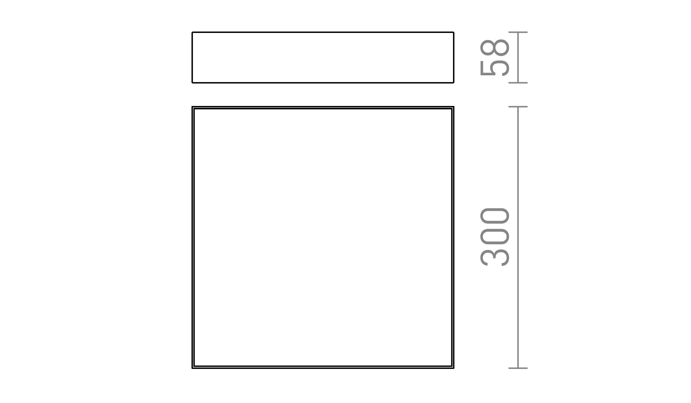 LARISA SQ 30 DIMM - Product sketch