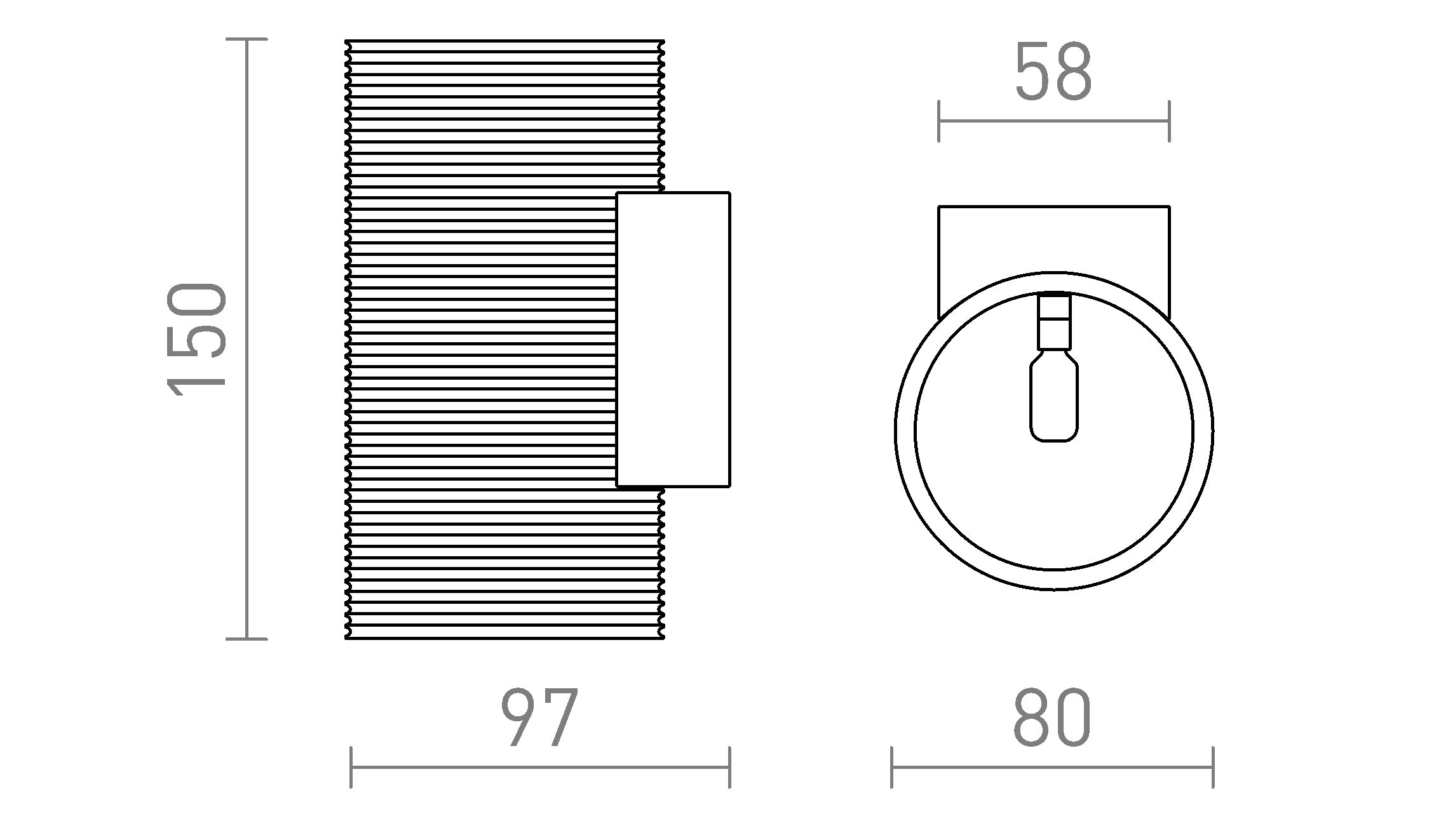 GLANS RR2 150 - Schéma produktu