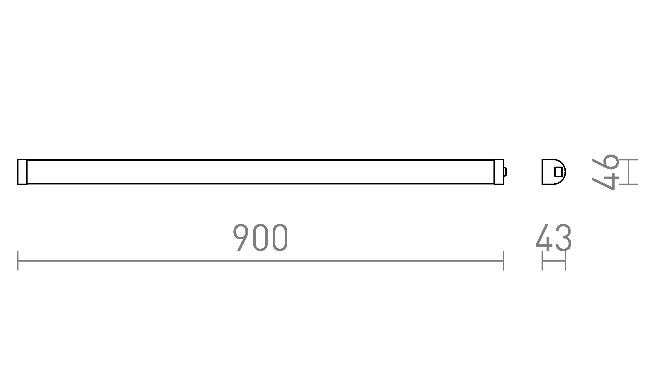 TONIC 90 - Schéma produktu