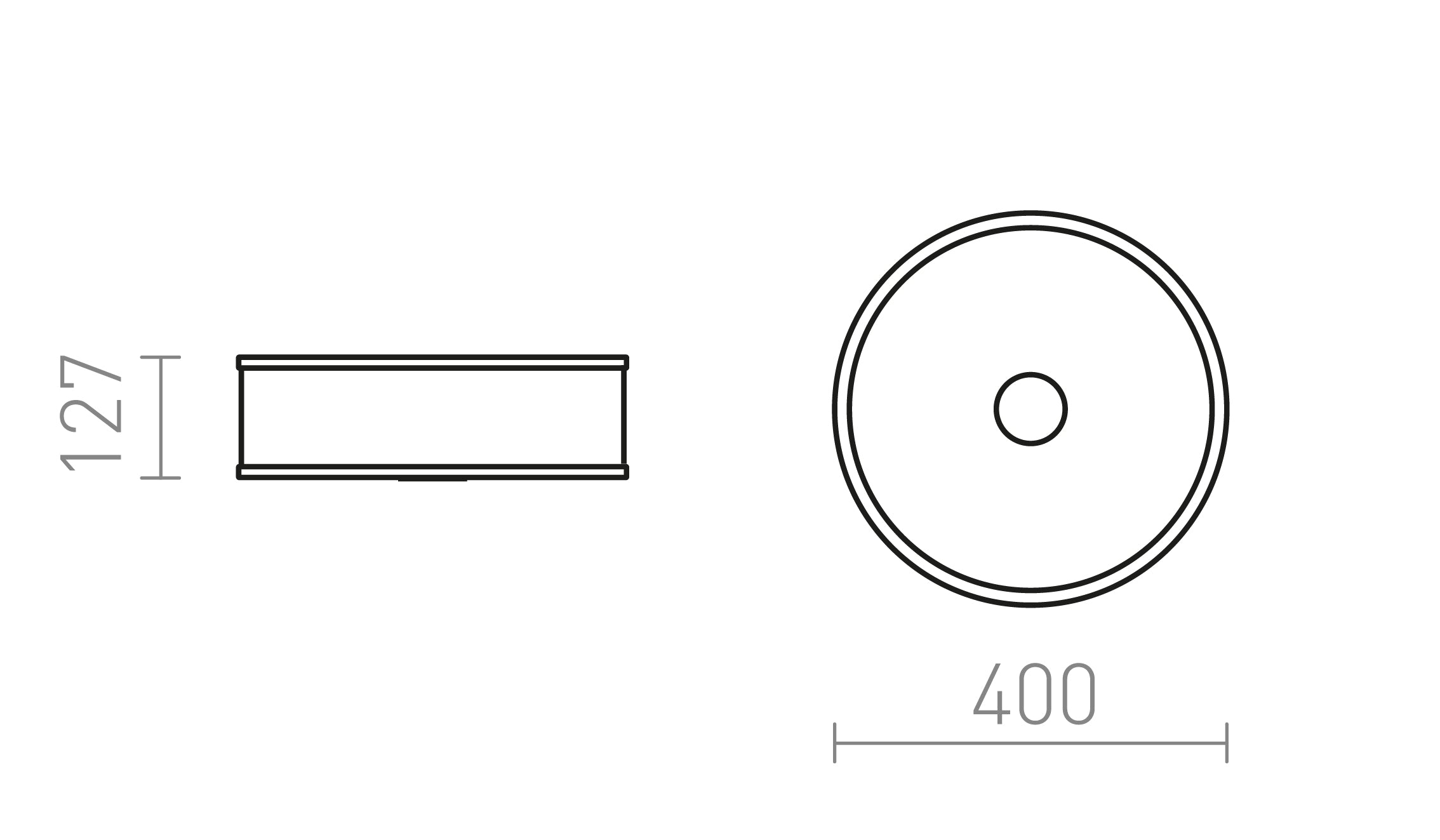 CASSABLANCA LED STROPNÍ - Schéma produktu