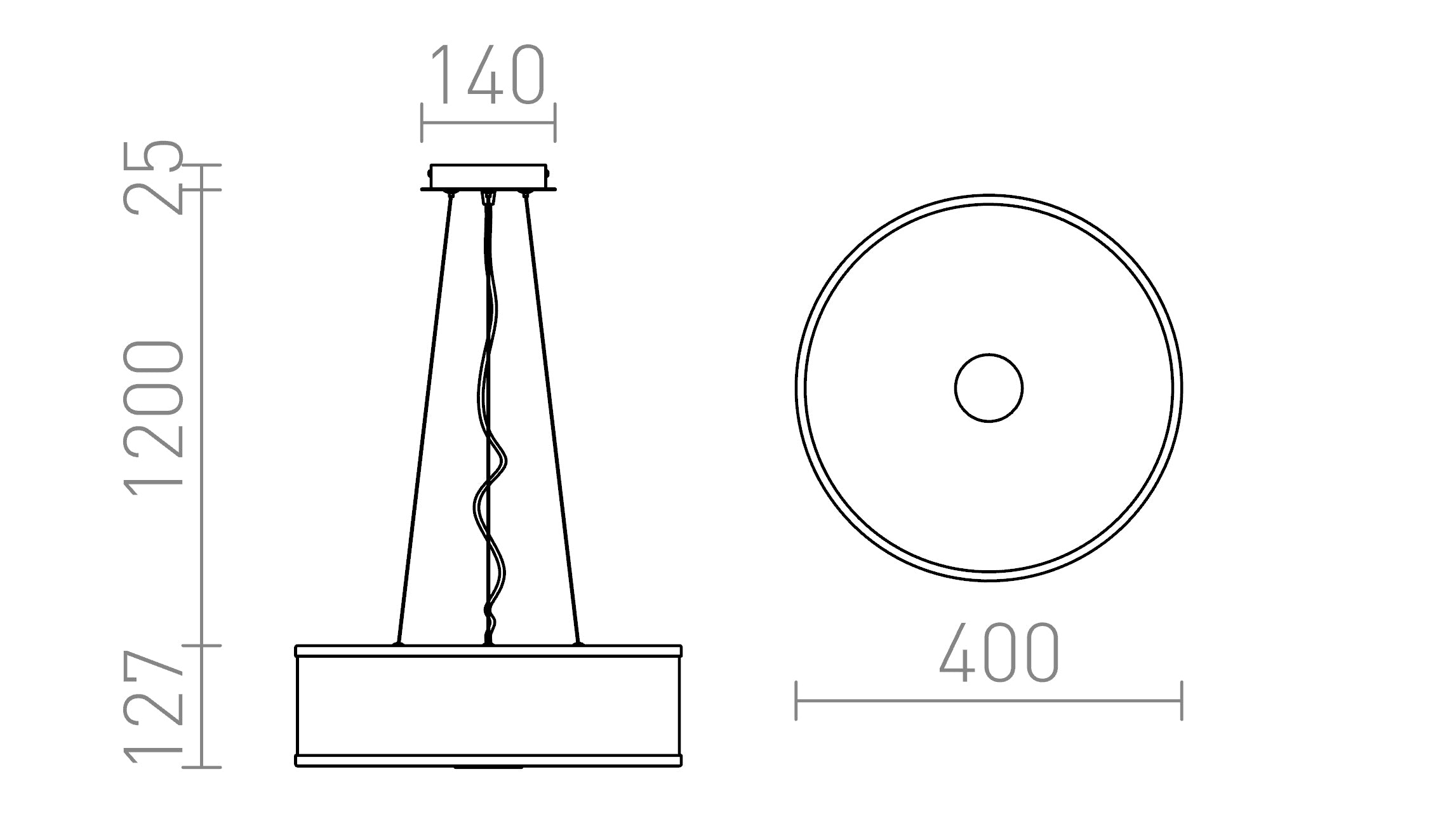CASSABLANCA LED - Schéma produktu