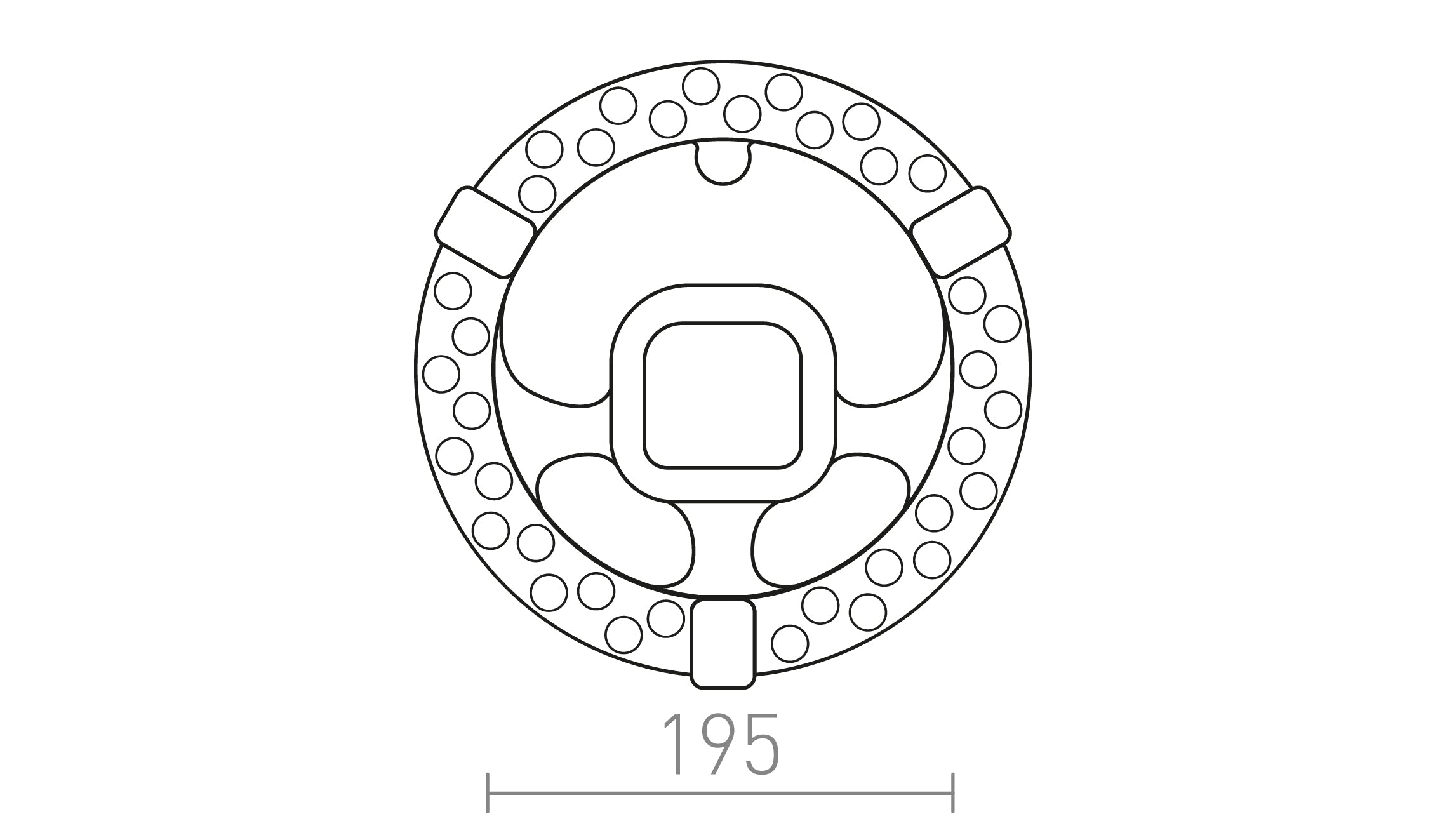 LED MODUL R 20 - Schéma produktu