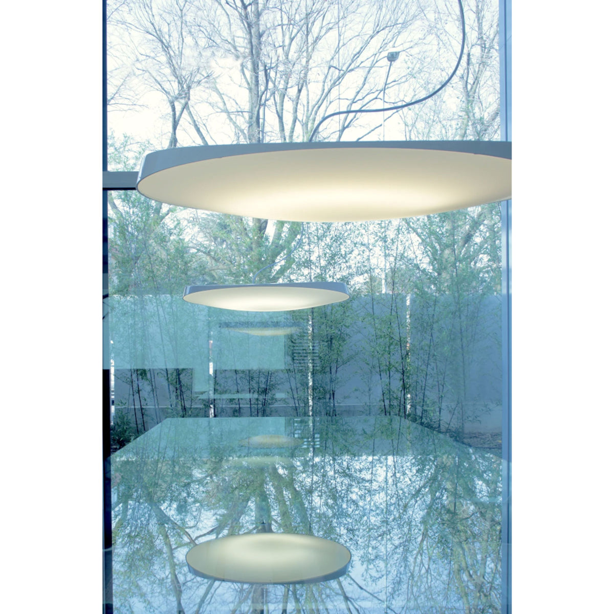 RENDL pendant lamp GURU S3  shiny white  230V 2GX13  1923000314501 4