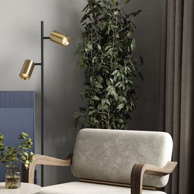 Kovové stojanové lampy