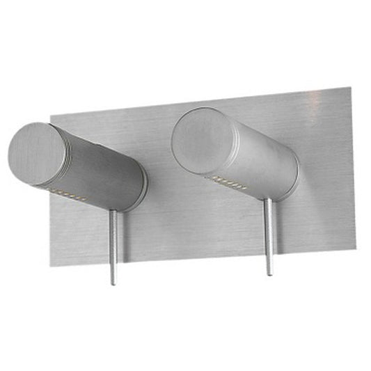 RENDL Outlet KAFU II wall  aluminum 230V G9 2x5W 4011072 1