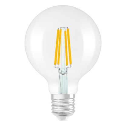 RENDL light source OSRAM Retrofit Globe 95  clear 230V E27 EQ75 2700K G14606 1