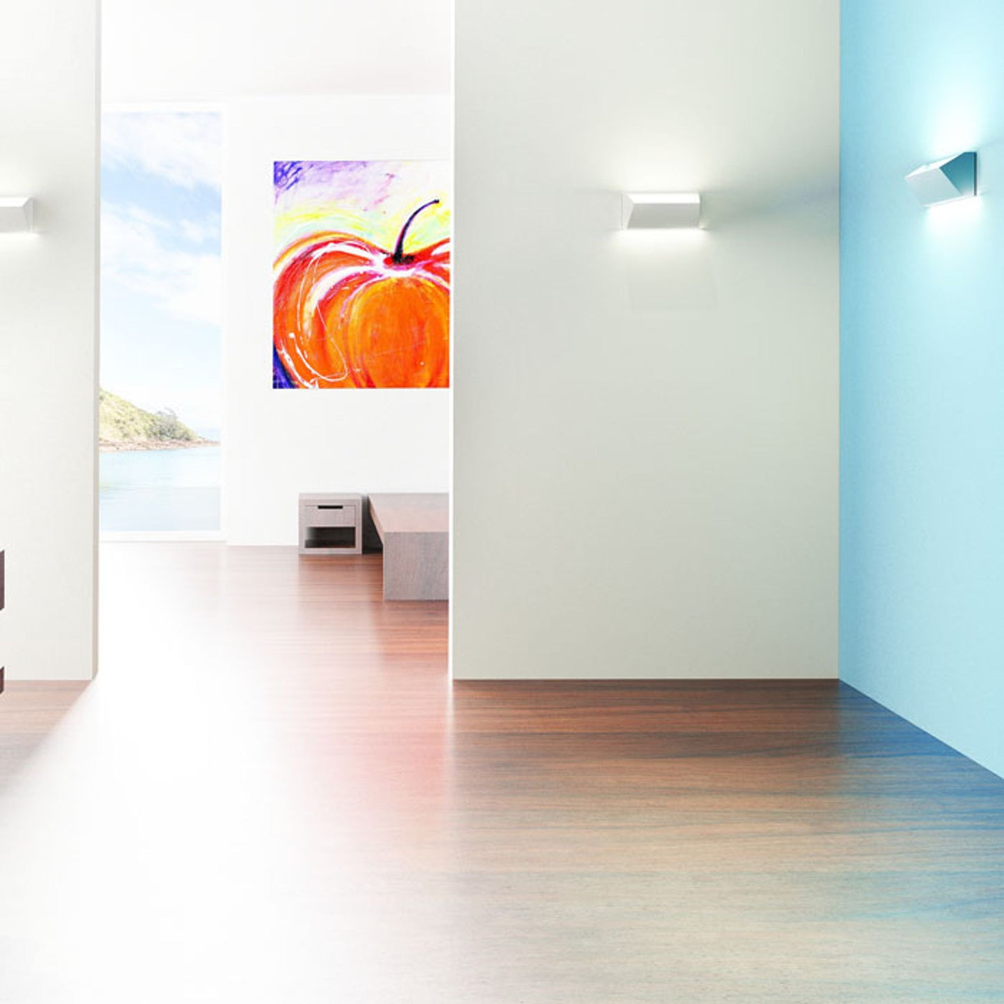 RENDL Outlet MEX wall plaster 230V G9 2x40W R10468 4