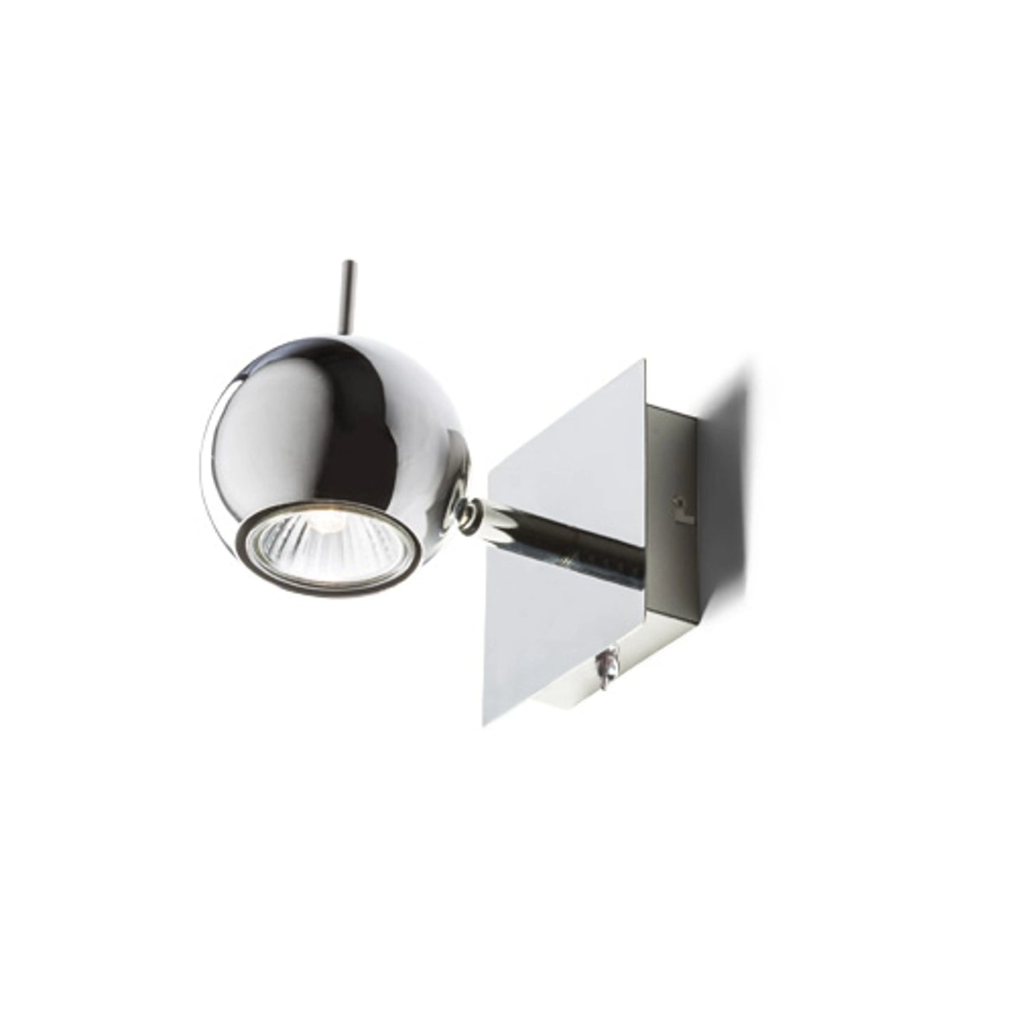 RENDL spotlight GLOSSY I   chrome 230V LED GU10 8W R10542 1