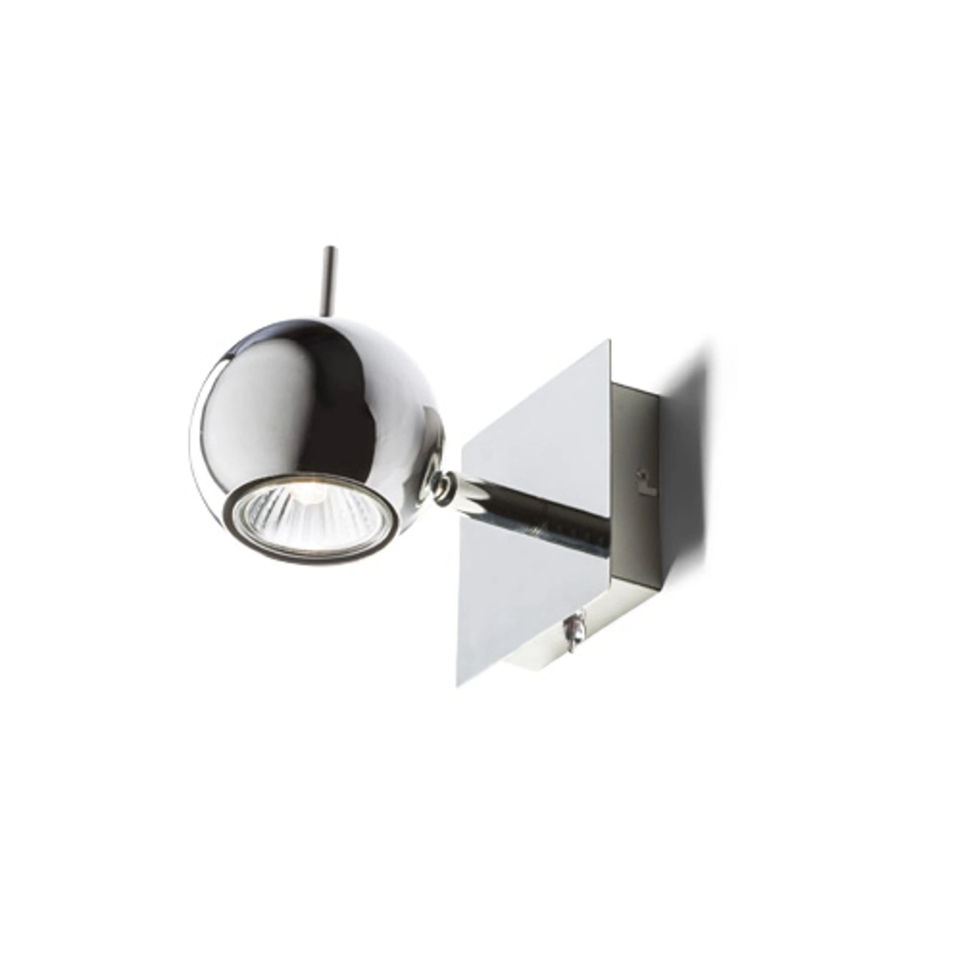 RENDL spotlight GLOSSY I   chrome 230V LED GU10 8W R10542 1