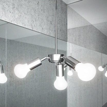 RENDL shades, shade bases, pendent sets TRIX pendant set  chrome 230V LED E27 3x15W R10615 9