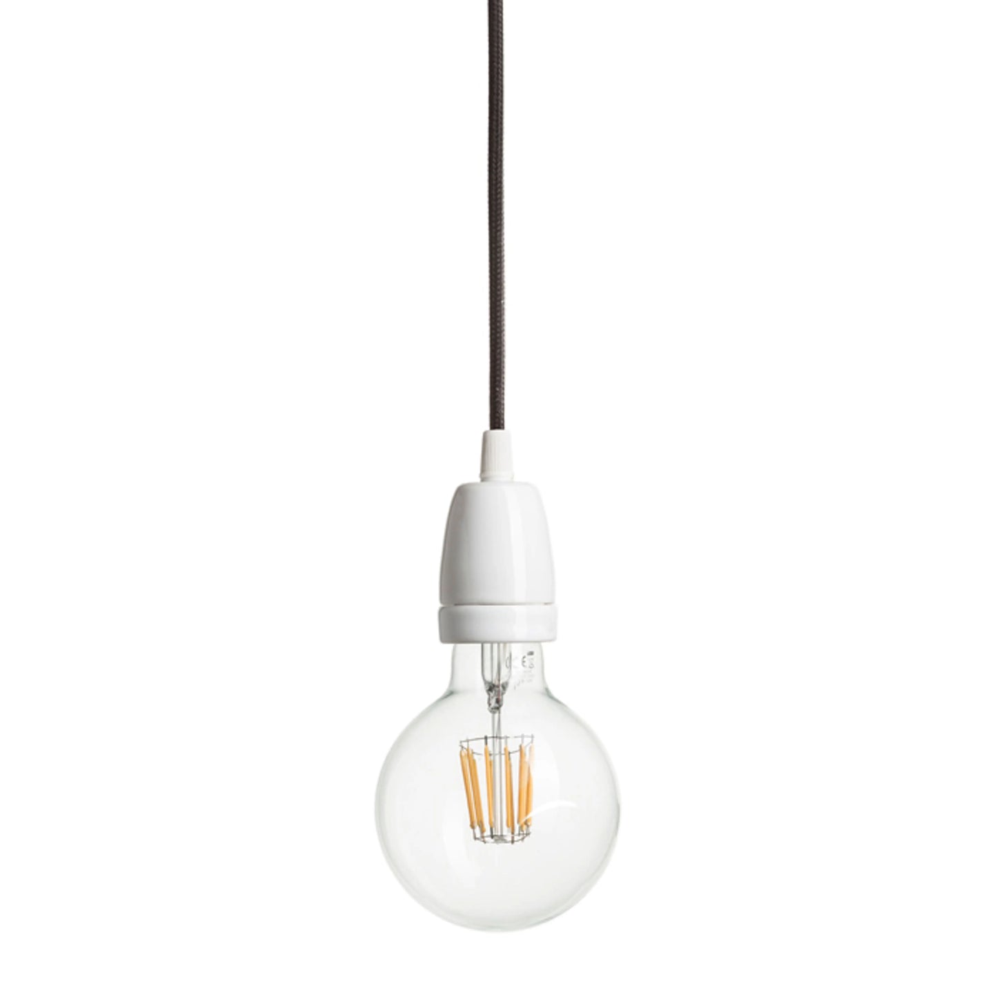RENDL shades, shade bases, pendent sets FABIO pendant set black porcelain 230V LED E27 15W R10618 5