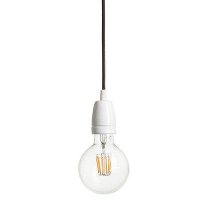 RENDL shades, shade bases, pendent sets FABIO pendant set black porcelain 230V LED E27 15W R10618 5