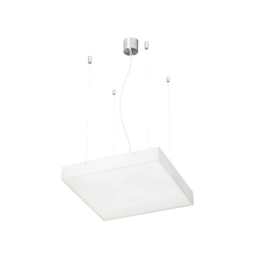 RENDL Outlet STRUCTURAL 40x40 pendant  satinated glass 230V 2G11 2x24W R10629 1