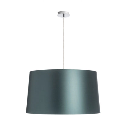 RENDL shades, shade bases, pendent sets ASPRO 55/30 shade  Monaco petrol blue/silver PVC  max. 23W R11577 5
