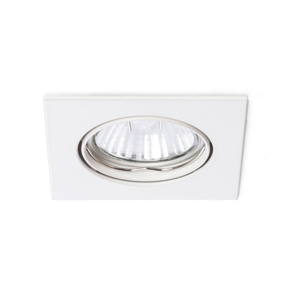 RENDL recessed light TOPIC SQ directional matte white  230V LED GU10 8W R11745 6