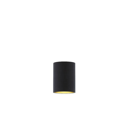 RENDL shades, shade bases, pendent sets RON 15/20 shade Polycotton black/golden foil max. 28W R11802 3