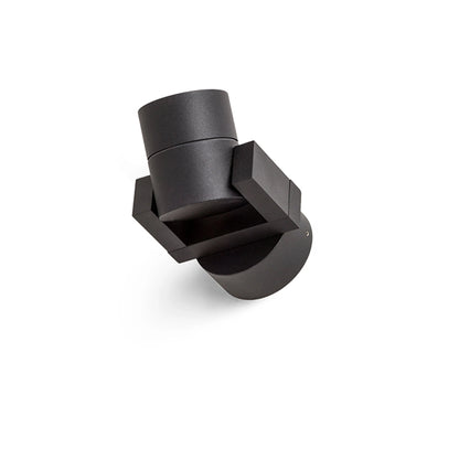 RENDL  ORIT wall black 230V LED 6W 80° IP44 3000K R12034 7