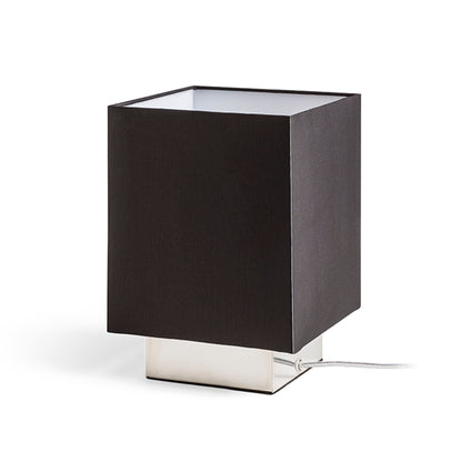 RENDL Outlet MONACO table black chrome 230V LED E27 15W R12040 1