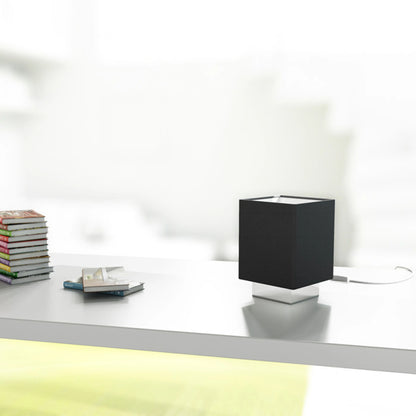 RENDL Outlet MONACO table black chrome 230V LED E27 15W R12040 5