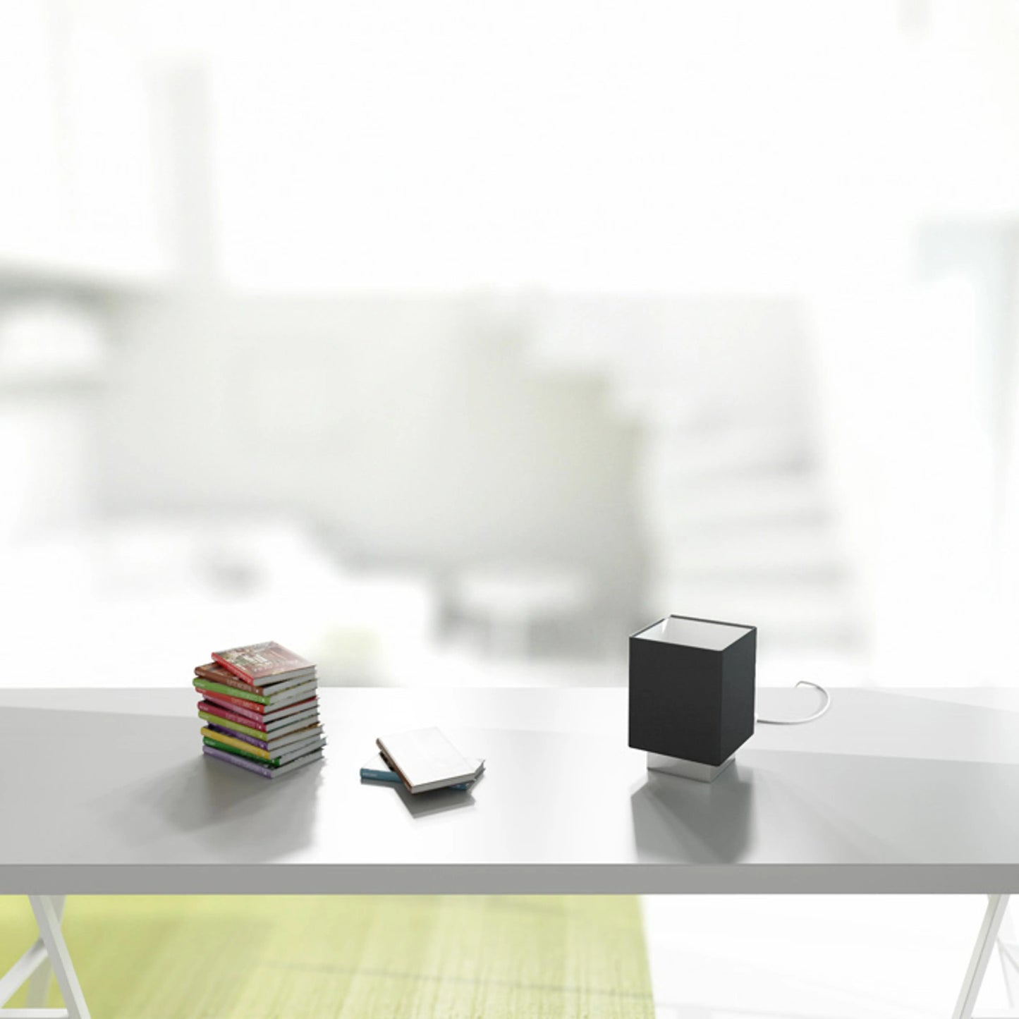 RENDL Outlet MONACO table black chrome 230V LED E27 15W R12040 6