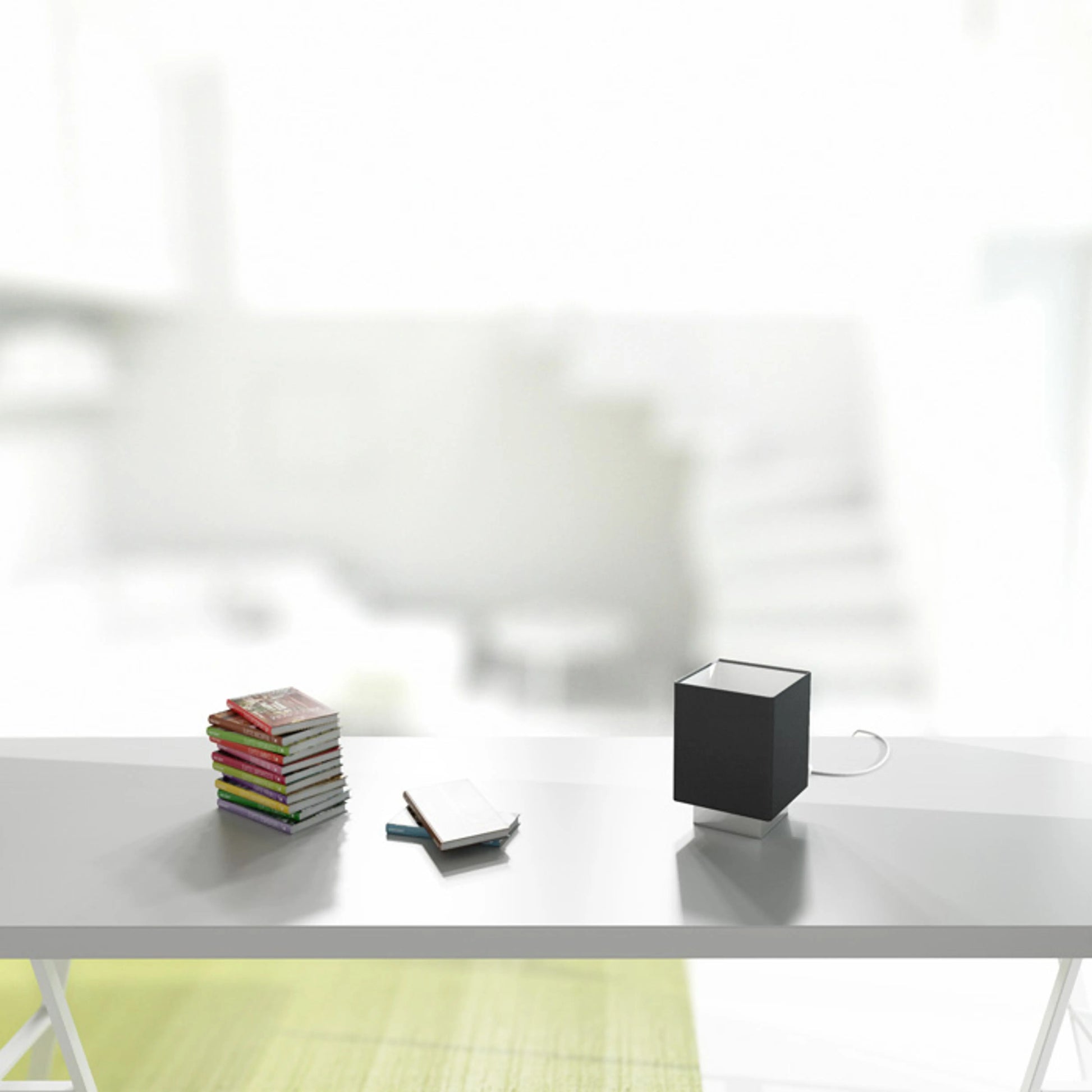 RENDL Outlet MONACO table black chrome 230V LED E27 15W R12040 6