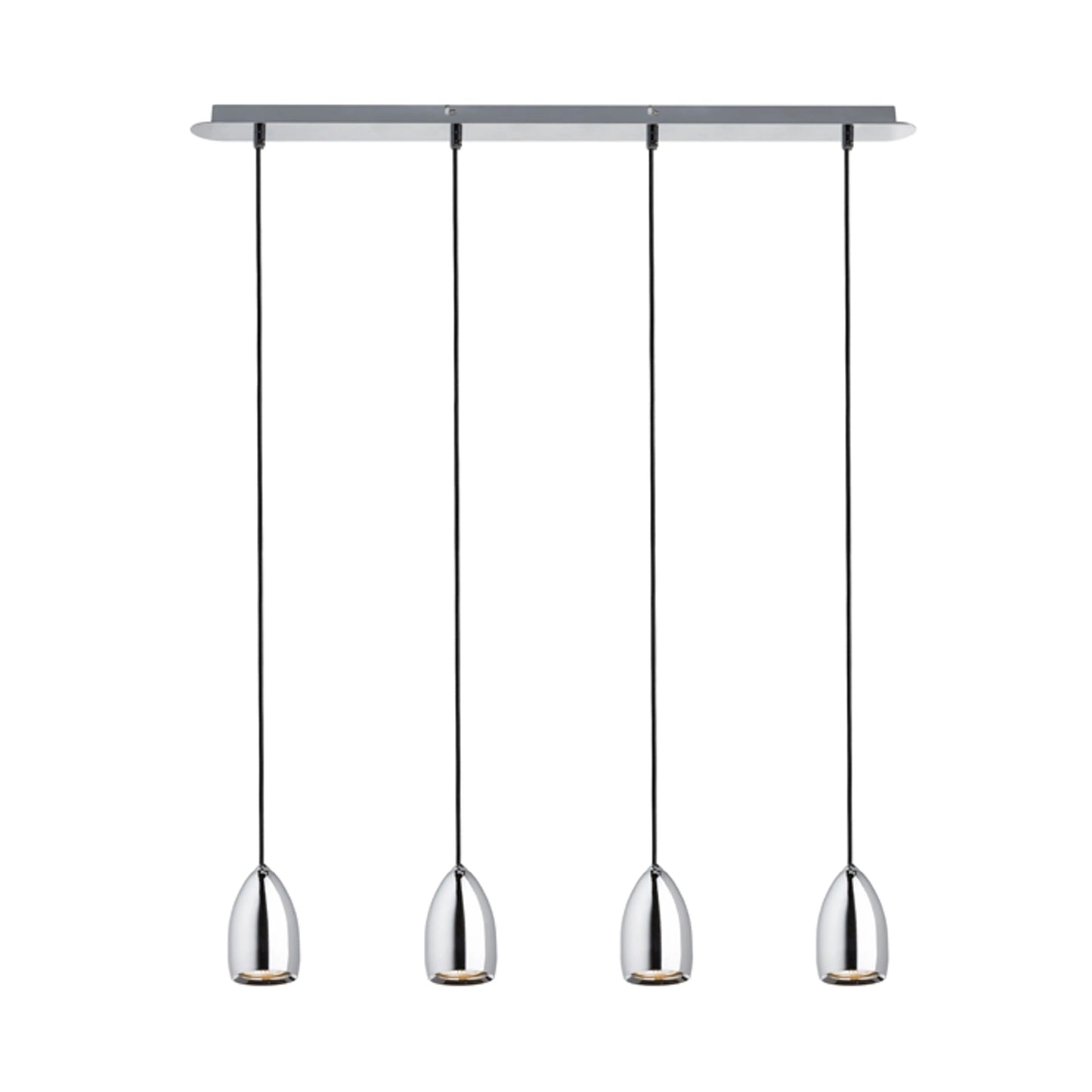 RENDL pendant lamp BABADES IV pendant  chrome 230V GU10 4x35W R12083 1