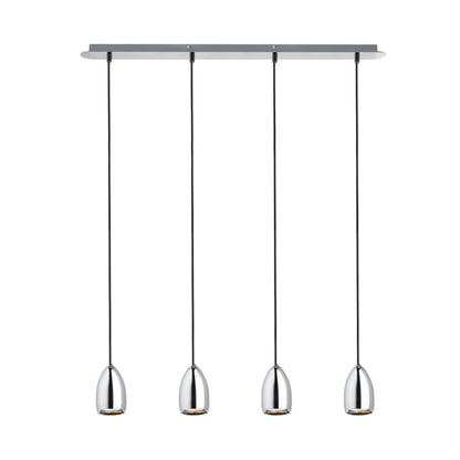 RENDL pendant lamp BABADES IV pendant  chrome 230V GU10 4x35W R12083 1