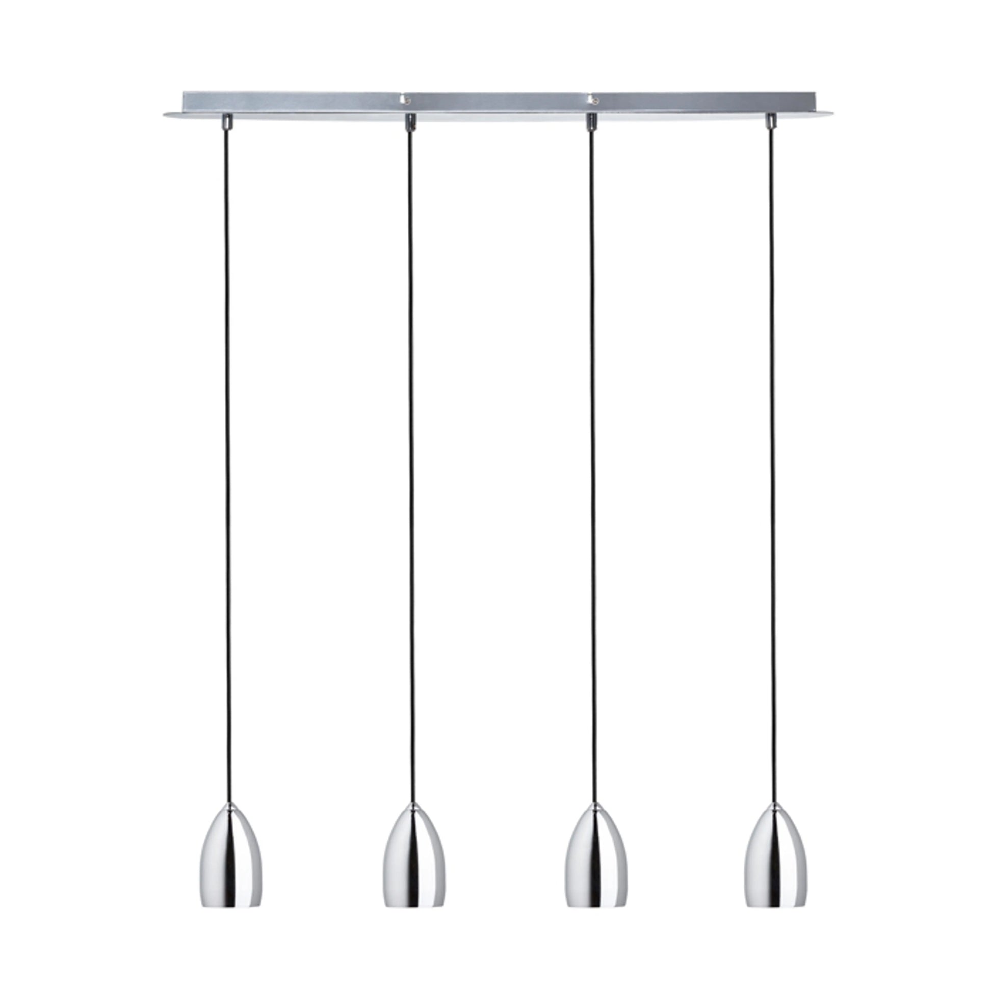 RENDL pendant lamp BABADES IV pendant  chrome 230V GU10 4x35W R12083 2