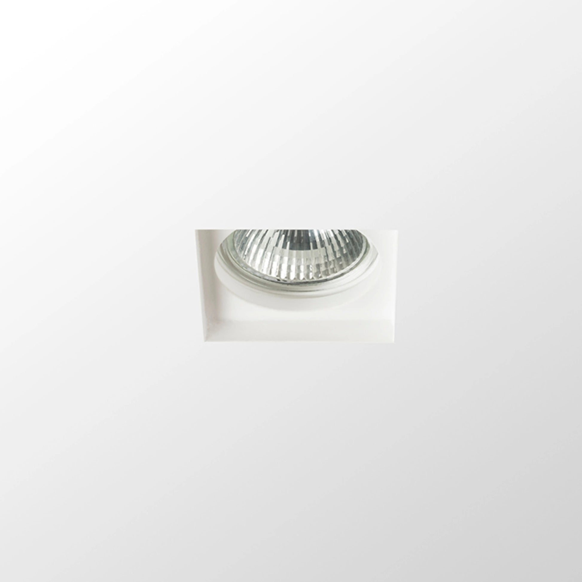 RENDL recessed light DANDY SQ recessed  plaster 230V LED GU10 8W R12363 6