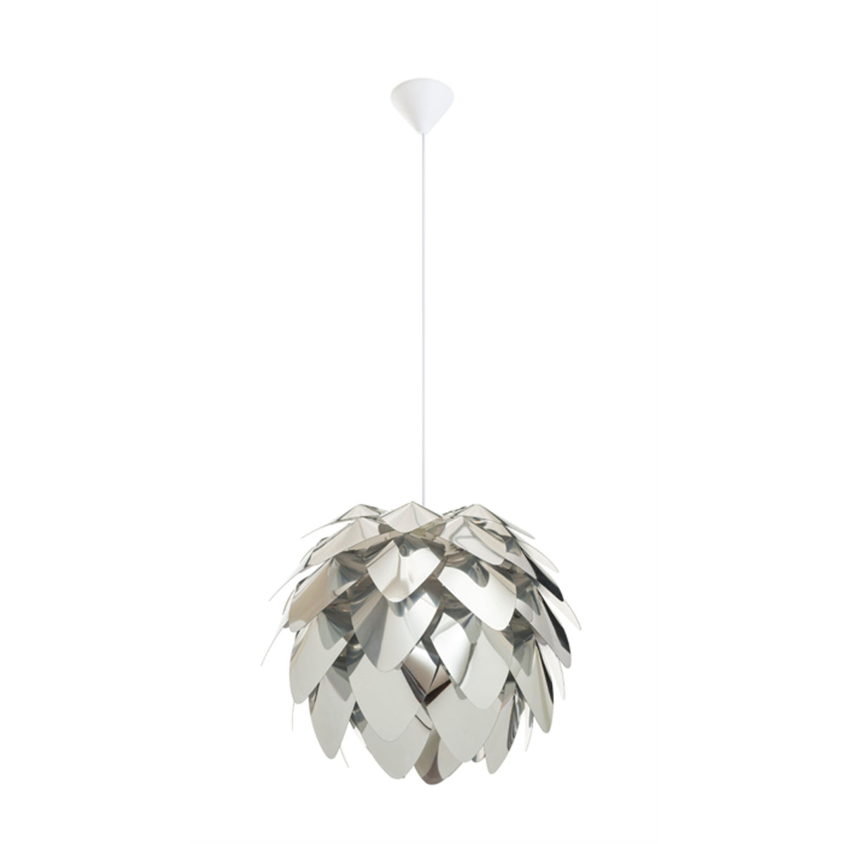 RENDL pendant lamp ENCOMBRE pendant  chrome foil 230V LED E27 15W R12382 6
