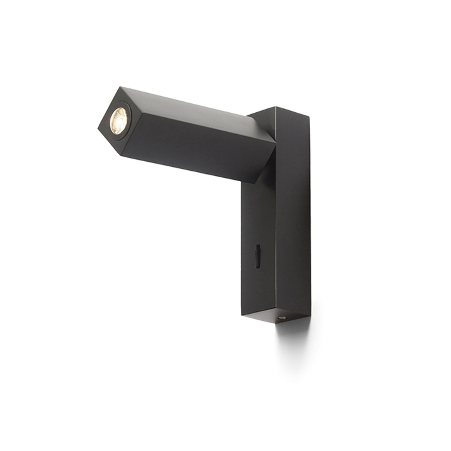 RENDL spotlight FADO I wall black 230V LED 3W 45° 4000K R12473 8