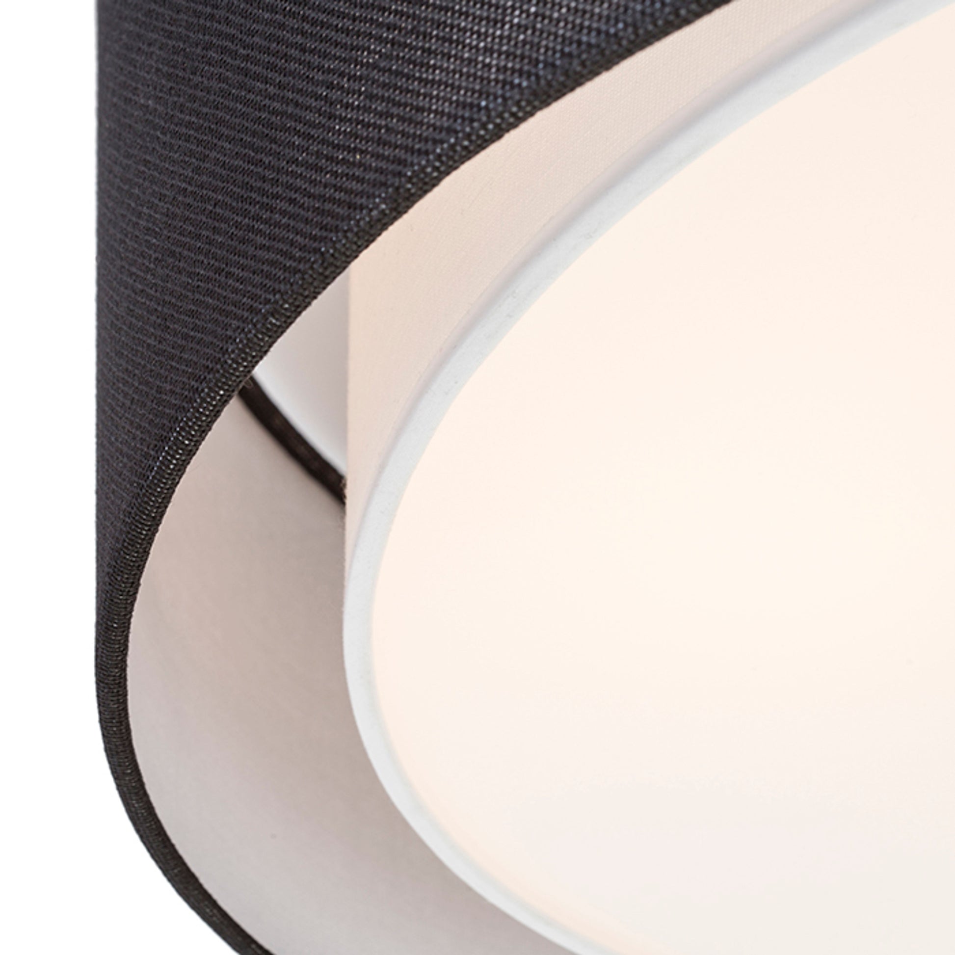RENDL surface mounted lamp OTIS 50 ceiling black/white  230V LED E27 3x15W R12491 6