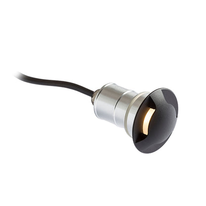 RENDL outdoor lamp KICK III recessed black 230V LED 3W IP54 3000K R12621 4