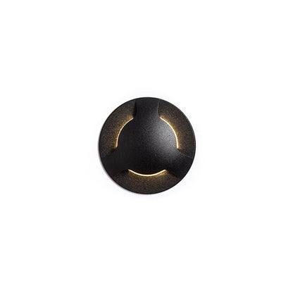 RENDL outdoor lamp KICK III recessed black 230V LED 3W IP54 3000K R12621 7