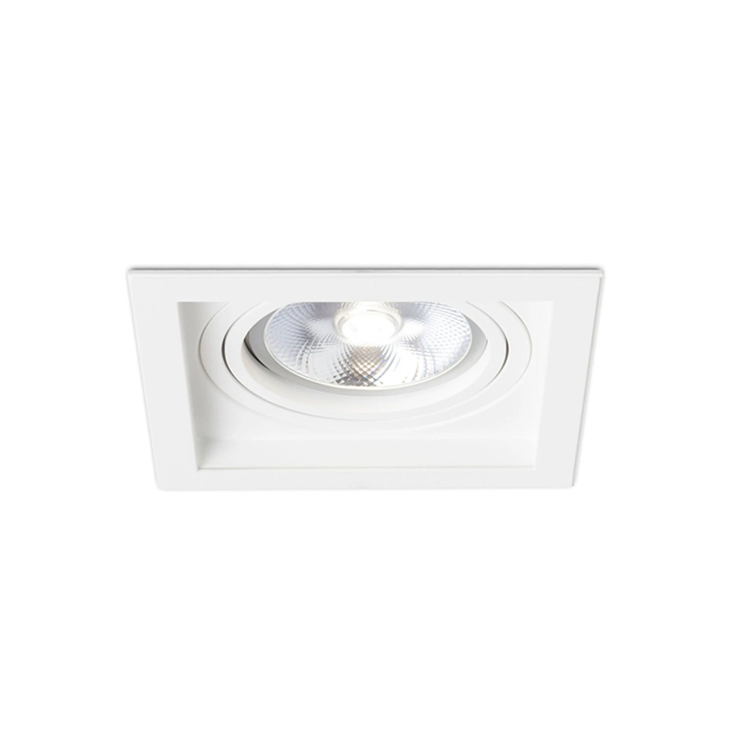 RENDL recessed light GRANADA SQ  white  230V LED G53 15W R12707 10