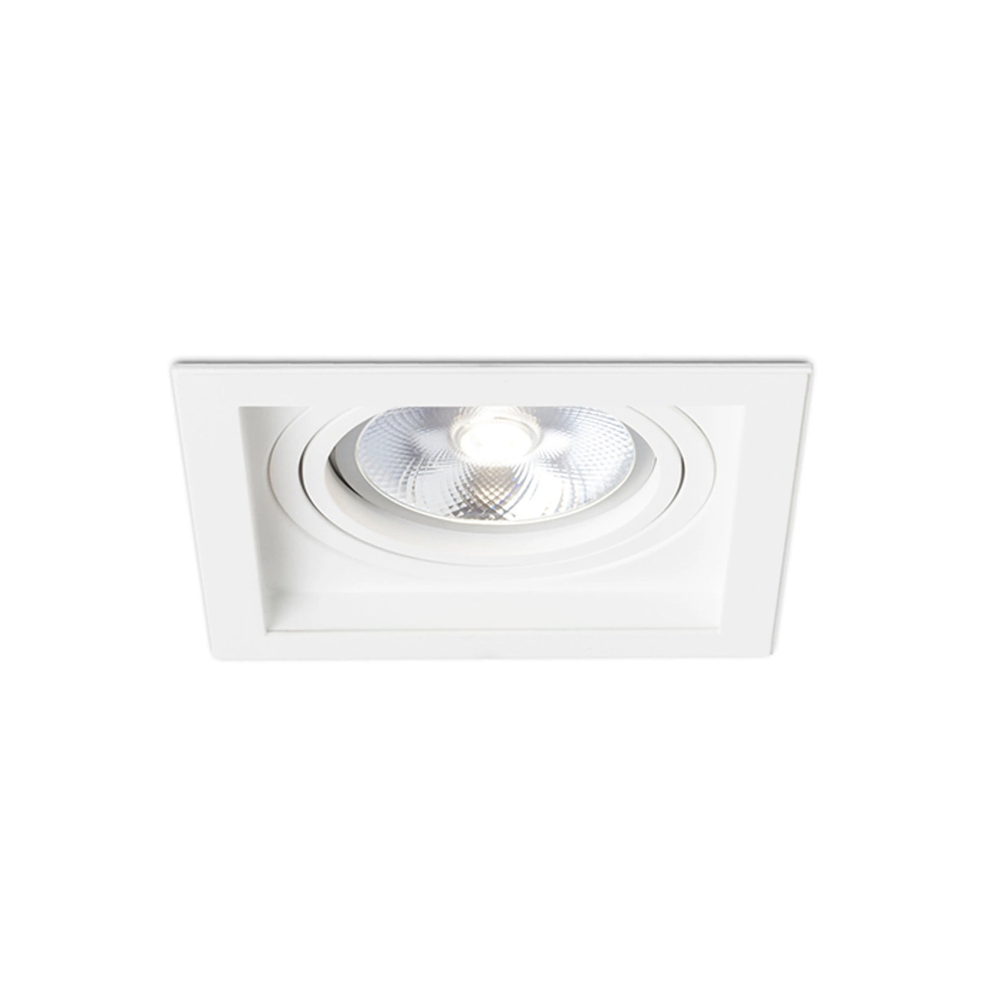 RENDL recessed light GRANADA SQ  white  230V LED G53 15W R12707 10