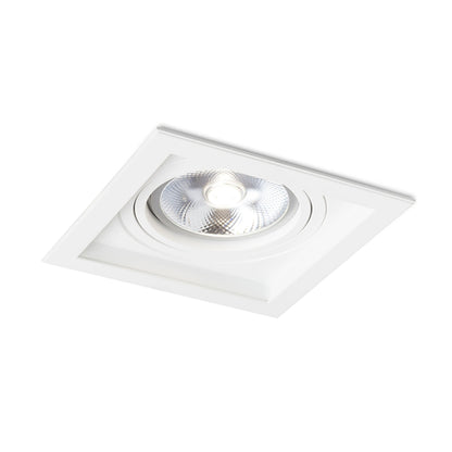 RENDL recessed light GRANADA SQ  white  230V LED G53 15W R12707 6