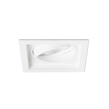 RENDL recessed light GRANADA SQ  white  230V LED G53 15W R12707 7