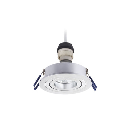RENDL recessed light PASADENA GU10 R recessed  brushed aluminum 230V LED GU10 7W R12708 2