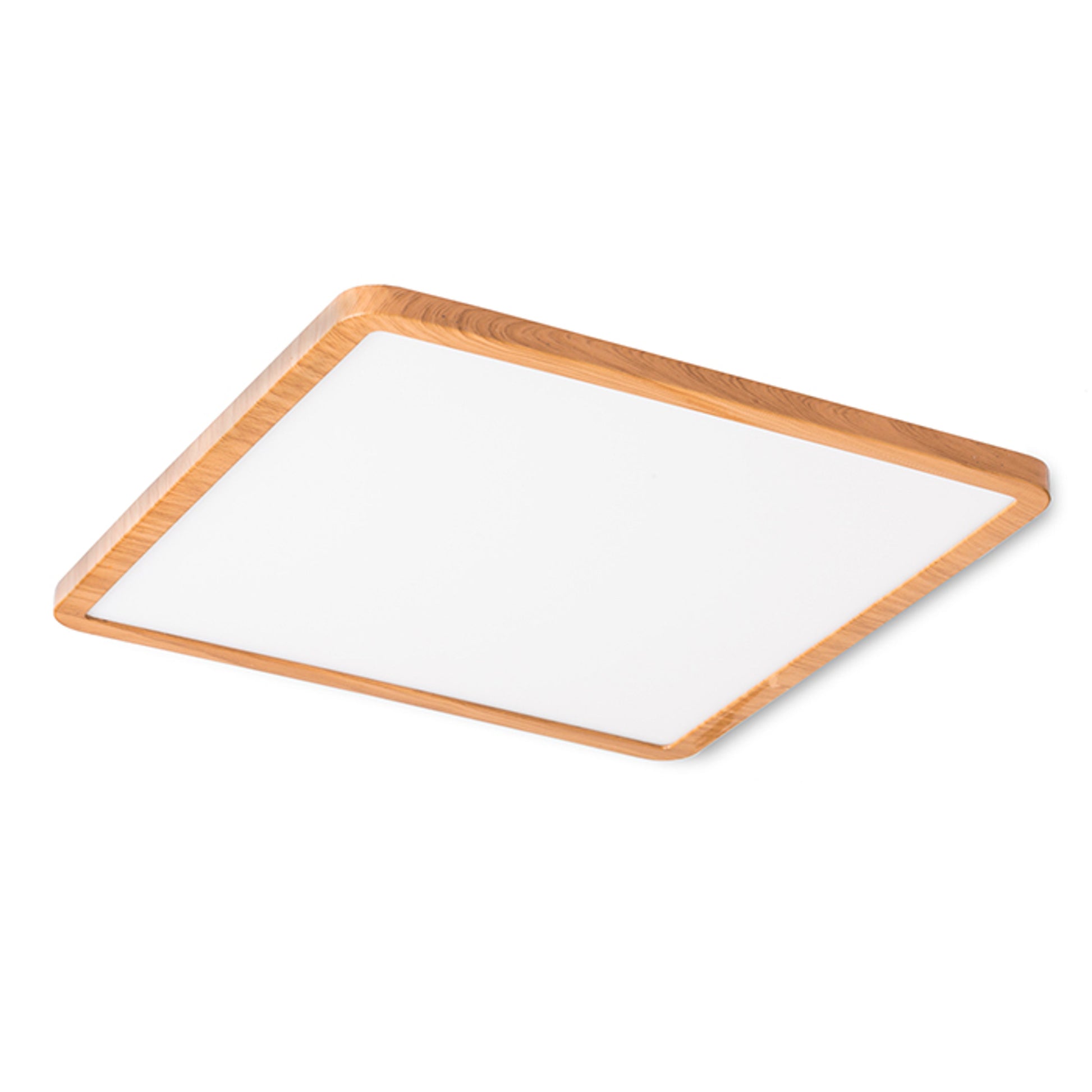 RENDL recessed light HUE SQ 22 recessed imitation beech 230V LED 24W 3000K R12789 1