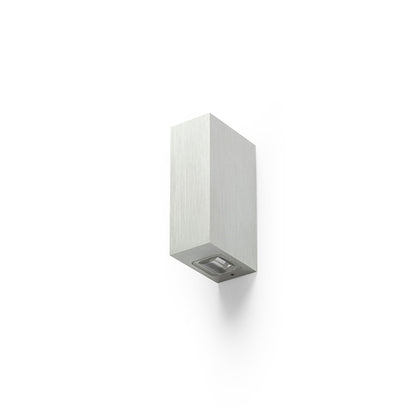 RENDL outdoor lamp NICK II wall  brushed aluminum 230V LED 2x3W 10° IP54  3000K R12827 3