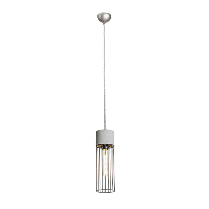 RENDL pendant lamp BURTON pendant  concrete 230V LED E27 11W R12931 1