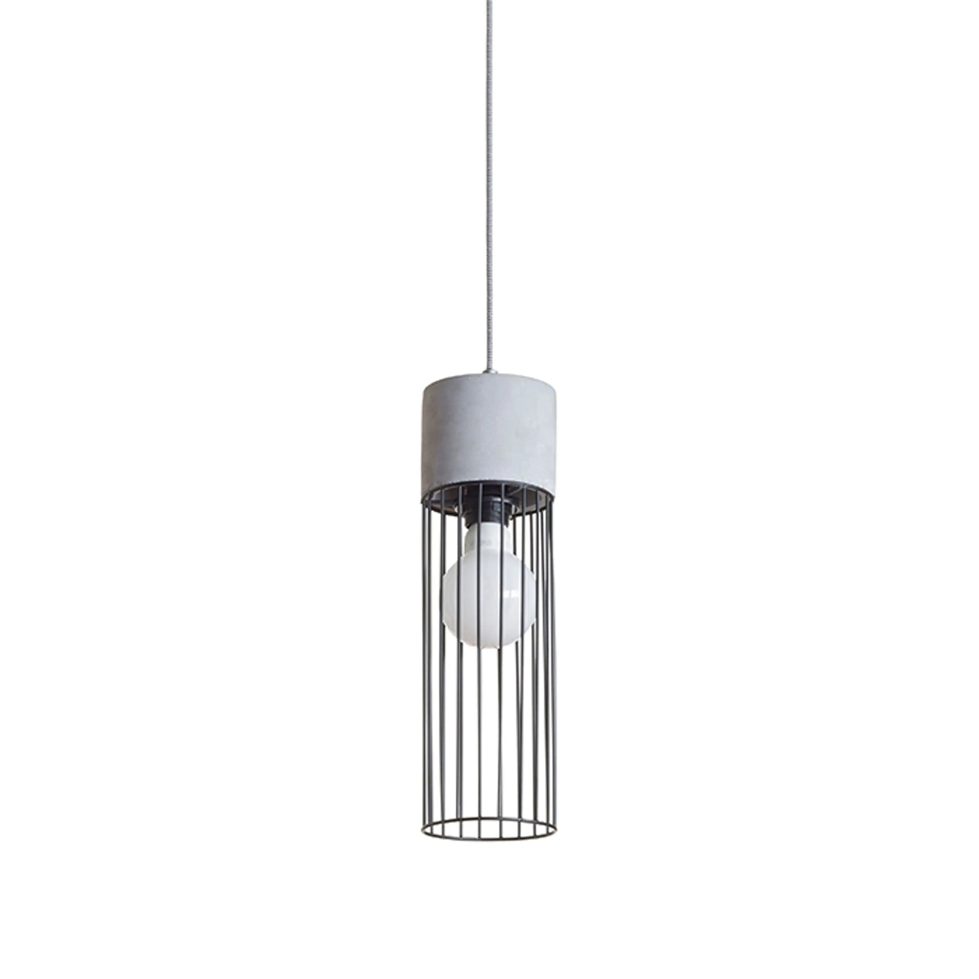 RENDL pendant lamp BURTON pendant  concrete 230V LED E27 11W R12931 12